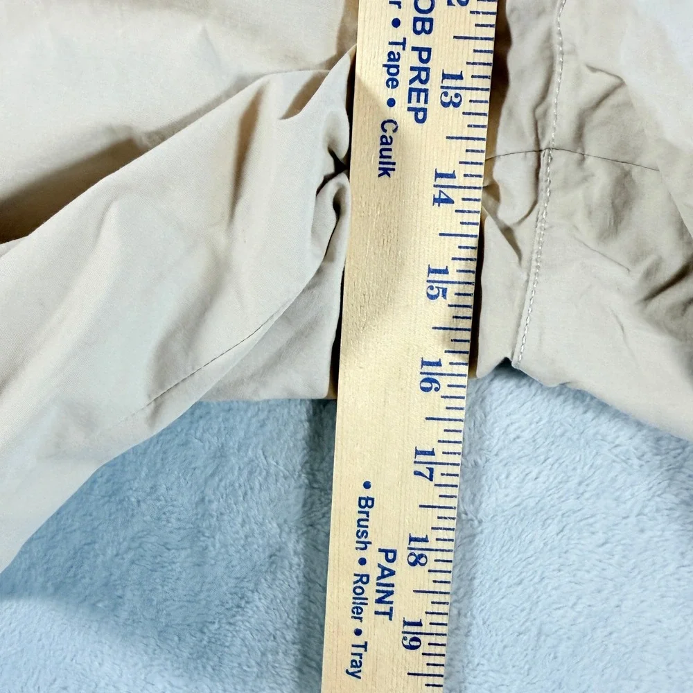 Columbia‎ Men Washed Out Shorts 50 Beige Tan Cotton Poplin Flat Front New